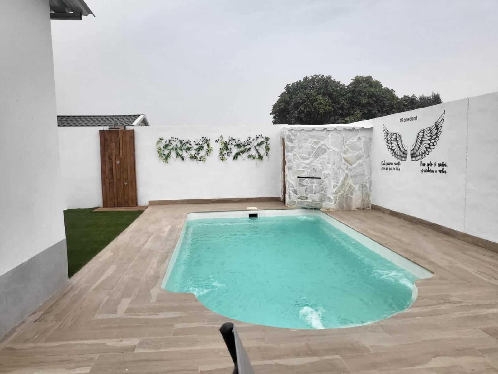 Villa Romadian Chiclana de la Frontera Esterno foto